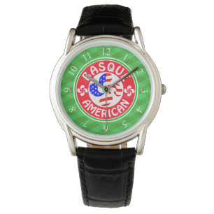 Montre Croix basque-américaine Euskara Lauburu