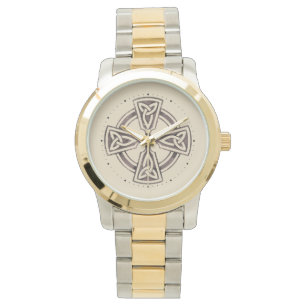 Montre Croix celtique chrétienne irlandaise mythologie no