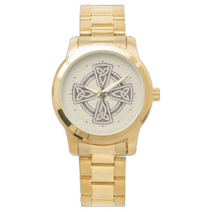 Montre Croix celtique chrétienne irlandaise mythologie no