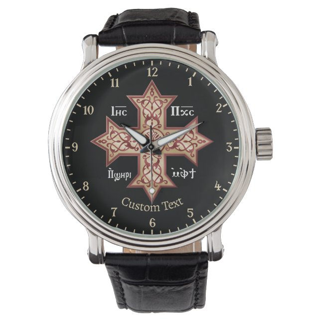 Montre Croix copte (devant)