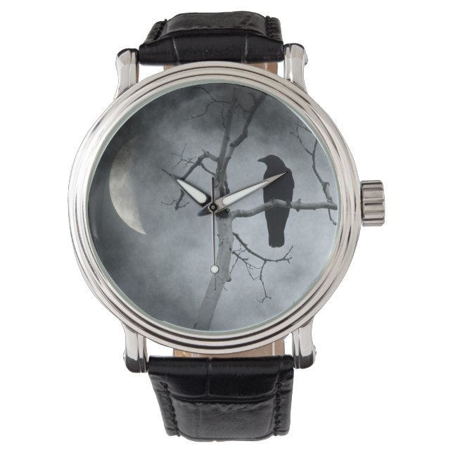 Montre Crow lune à croissant (devant)