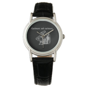 Montre Curiouser et Curiouser Alice avec clé