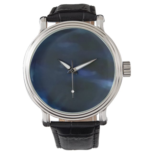 Montre Custom horloge blue (devant)