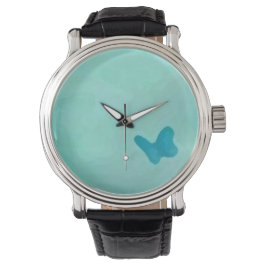 Montre Custom horloge blue