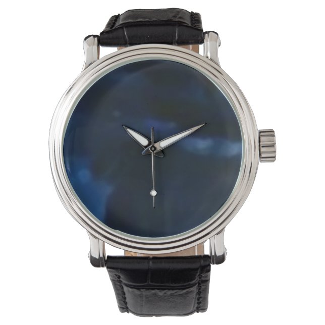 Montre Custom horloge blue (devant)