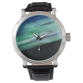 Montre Custom horloge blue