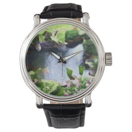 Montre Custom horloge green