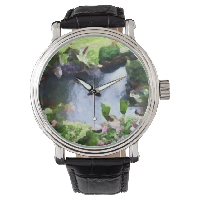 Montre Custom horloge green (devant)