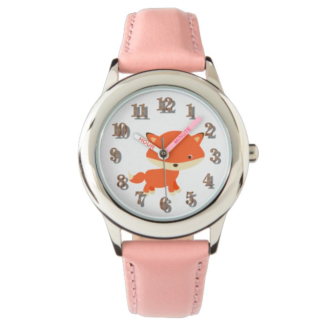 Montre Custom Kids Fox Watch 1079 Par Zazz_it (devant)