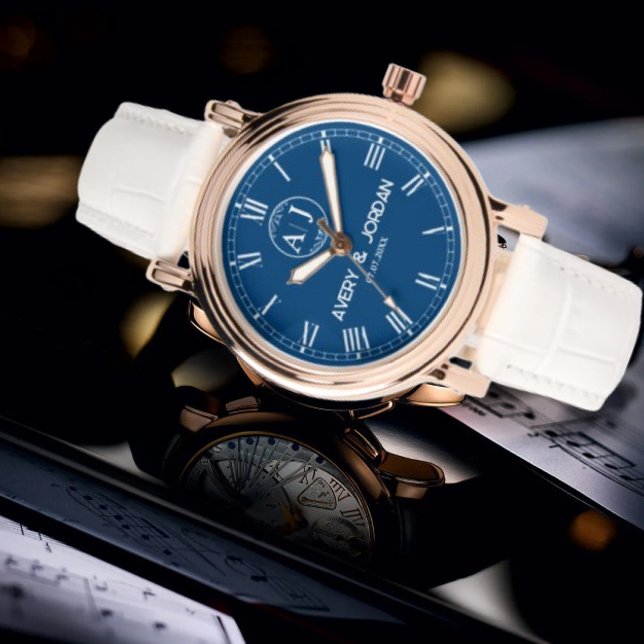 Montre Custom lover name initial monogram Personalized  (Créateur téléchargé)