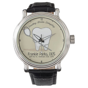 Montre CUSTOM NAME Bureau Tooth Healthy Smile