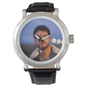 Montre customisée avec photo lui - montre personna