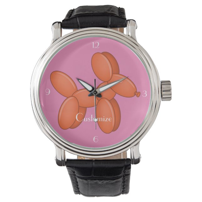 Montre Cute Balloon Chien Thunder_Cove (devant)