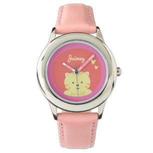 Montre Cute Chat - Regarder les enfants personnalisés