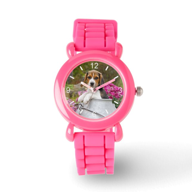 Montre Cute Chien Beagle Chien Chien Chien Chien Chien Ch (Recto)