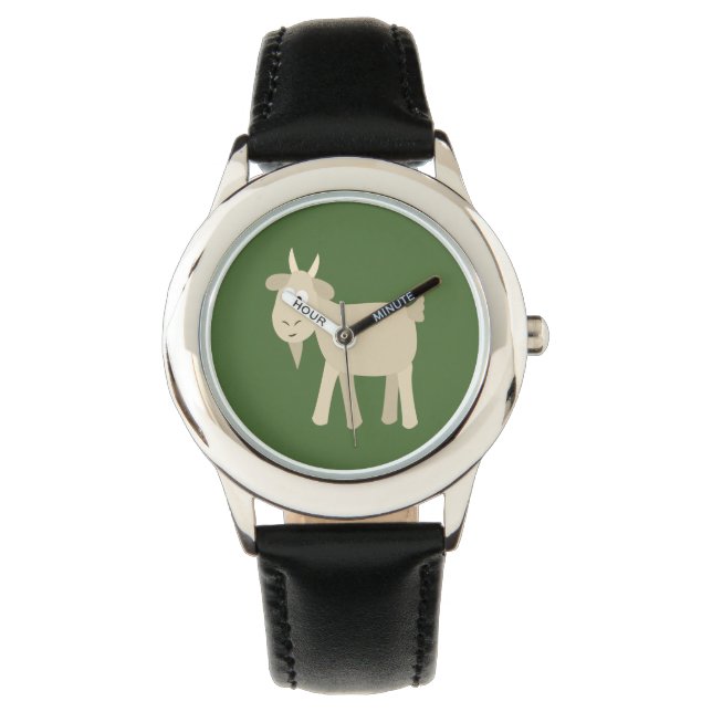 Montre Cute drôle Petite Chèvre (devant)