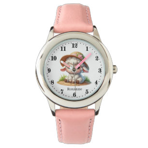 Montre Cute Farm Sheep ajouter nom filles Regarder