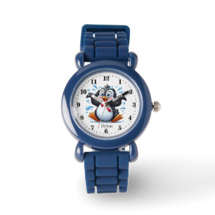 Montre Cute kids unisex pingin ajouter nom