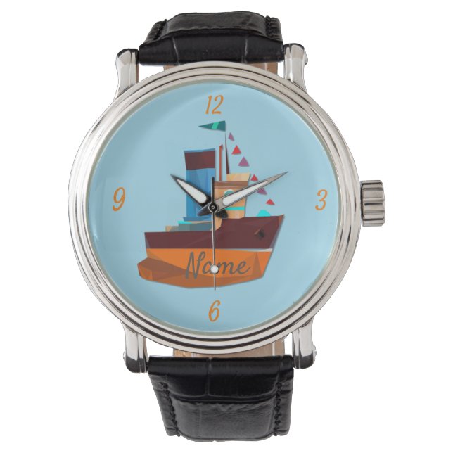 Montre Cute Minuscule remorqueur Thunder-Cove (devant)
