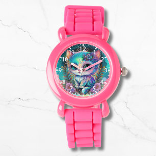 Montre Cute Mystical Chat Kitten animal céleste