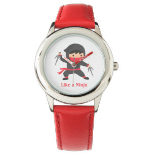 Montre Cute Ninja Enfant avec Sai Armes Garçons Regardez