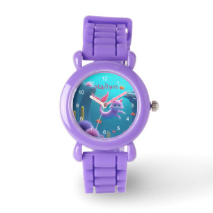 Montre Cute rose Sirène Kitten