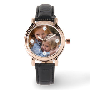 Montre Cute Simple Famille Photo Portrait Modèle Élégant
