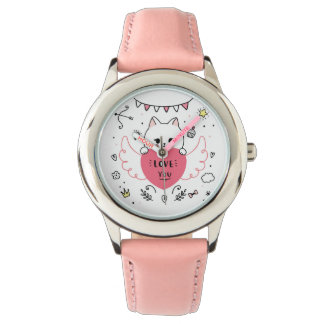 Montre Cute Valentine's Day Chat