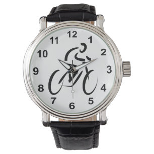 Montre Cycliste orienté de recyclage de conception de