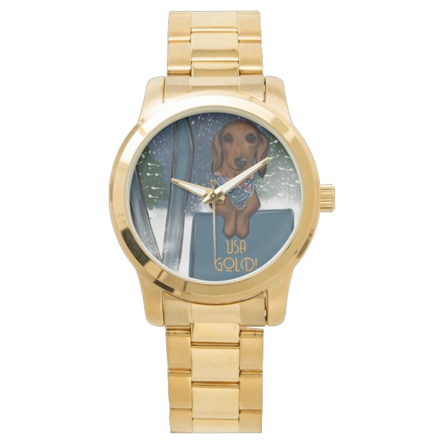 MONTRE DACHSHUND  (devant)