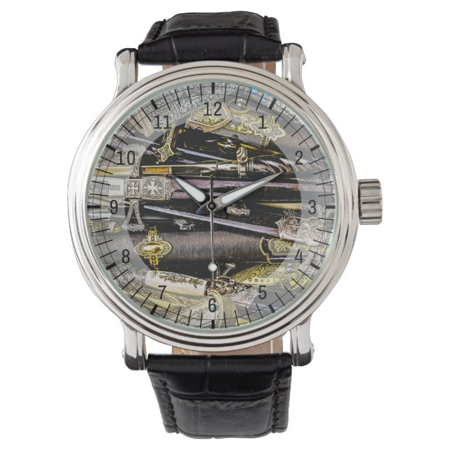 Montre Dagers, Dirks et Sabres (devant)