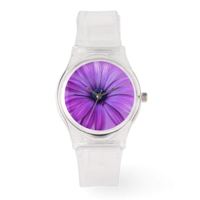 Montre Daisy Watch Classic Gerbera Daisy Wrist Watch (Recto)