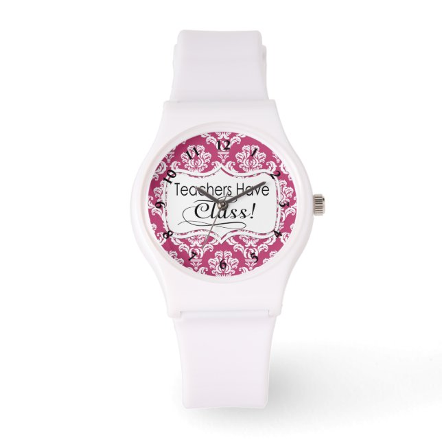 Montre Damas Roses, Les Enseignants Ont Classe (Recto)
