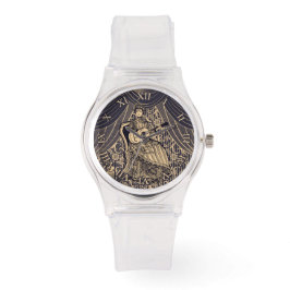 Montre Dame avec guitare