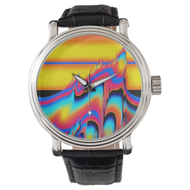 Montre Dans le flash préemballé des formes synthétiques - (devant)