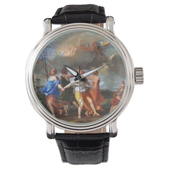 Montre Danse à la musique du temps (par Nicholas Poussin) (devant)