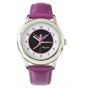 Montre Danse Rose Ballerina Regarder les enfants