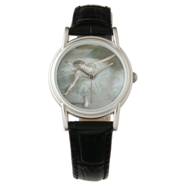 Montre Danseur en vert par Edgar Degas (devant)