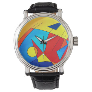 Montre d'art abstrait