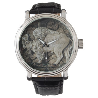 Montre d'art originale "White Buffalo" rare