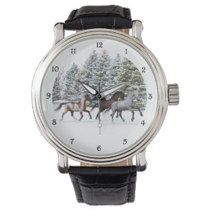 Montre Dashing Through the Snow - Chevaux de course