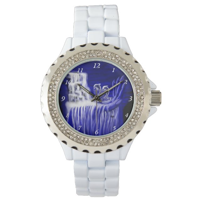 Montre Dauphins, Main des temps (devant)