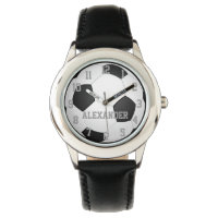 Montre de balle de football pour enfants personnal