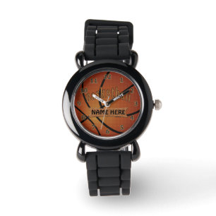 MONTRE de BASKET-BALL, cadeaux personnalisés de