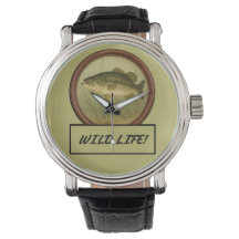 Montre de basse à grande bouche