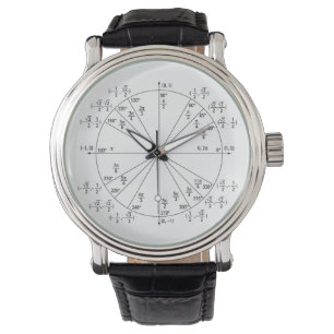 Montre de cercle d'unité de Precalculus