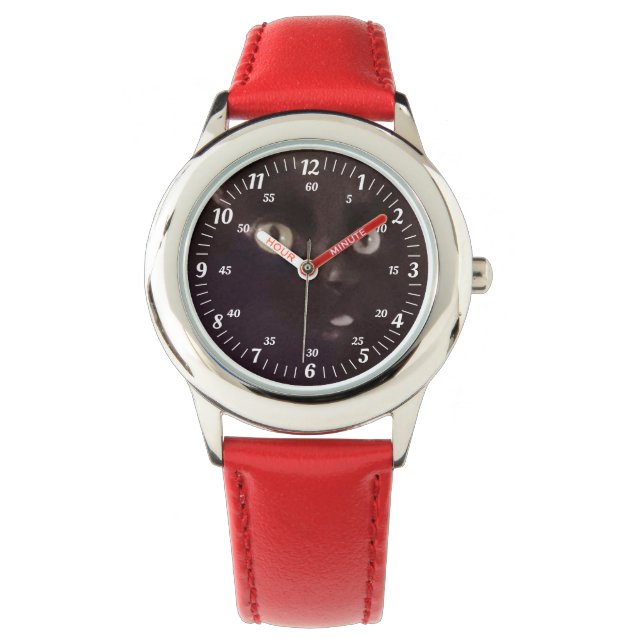 Montre de chat idiot (devant)