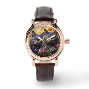 Montre de chat pour Amoureux des chats
