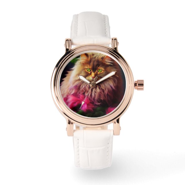 Montre de chat pour maman de chat (Recto)