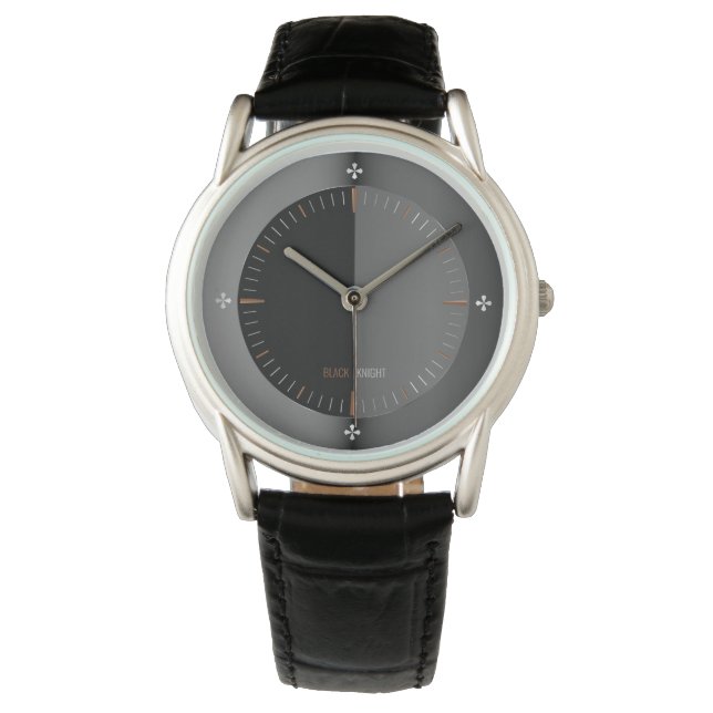 Montre de chevalier noir (devant)